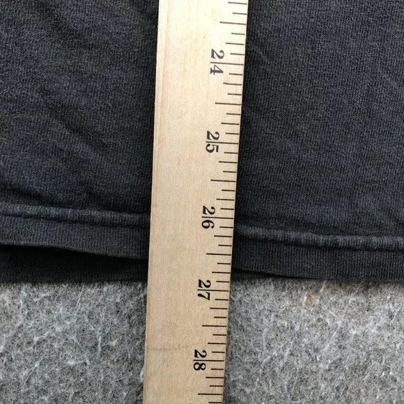 Vintage Motorcycles Shirt Mens Large Black Delta Pro Weight Flame Graphic Tee - Picture 10 of 10